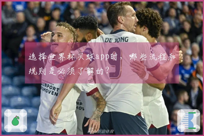 选择世界杯买球app时，哪些流程和规则是必须了解的？